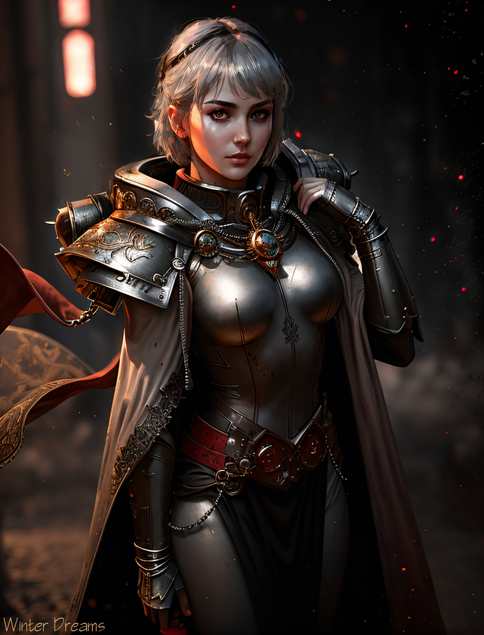 Ѹ  , Wh Art, Stable Diffusion, Photoshop, Warhammer 40k, Adepta Sororitas,  , , Game Art, Warhammer, 