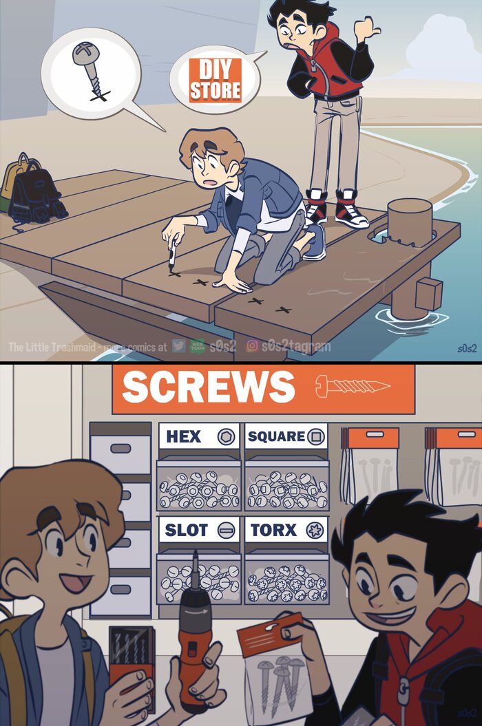    S0s2, The Little Trashmaid, , , ,   