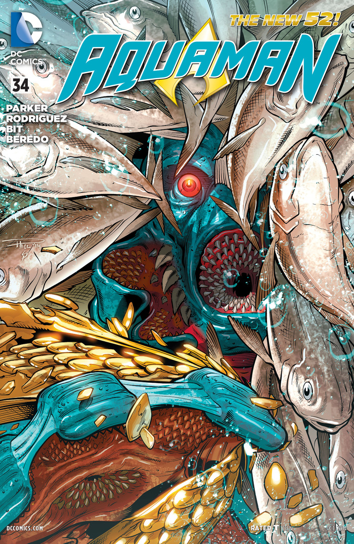 Aquaman v7 - 034 DC Comics, ,  , , , , 2014