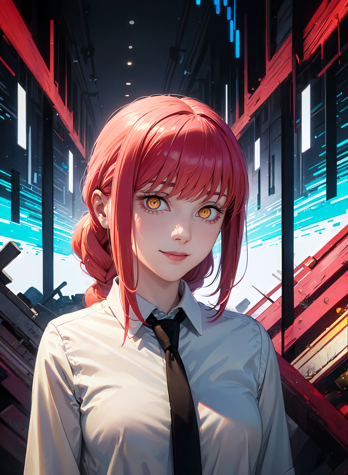 Makima stable diffusion Аниме, Арты нейросетей, Stable Diffusion, Манга, Chainsaw Man, Makima, Anime Art, Длиннопост