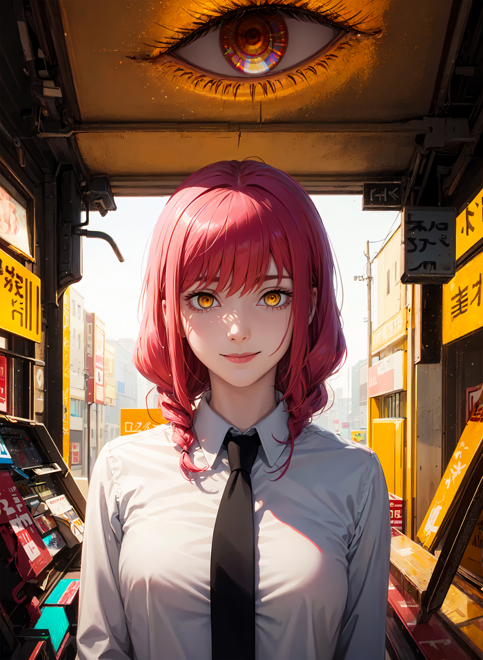 Makima stable diffusion Аниме, Арты нейросетей, Stable Diffusion, Манга, Chainsaw Man, Makima, Anime Art, Длиннопост