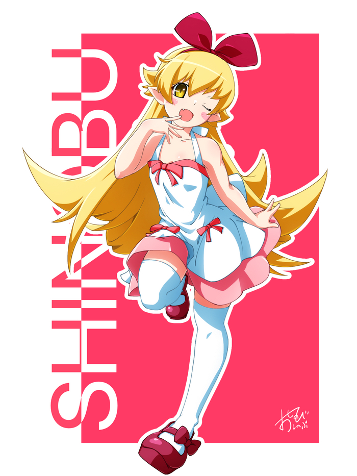 Арт нарисован по просьбе Shinobu Oshino )