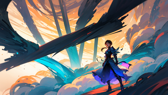 Random girl by stable diffusion