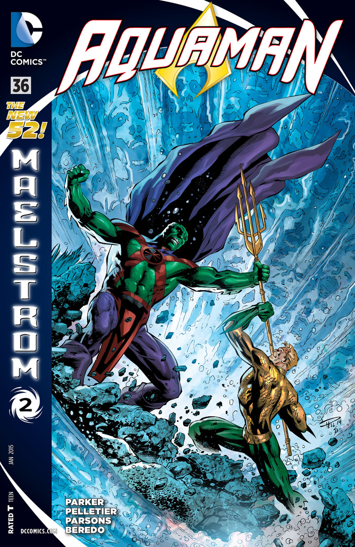 Aquaman v7 - 036 DC Comics, ,  , , , , 2015