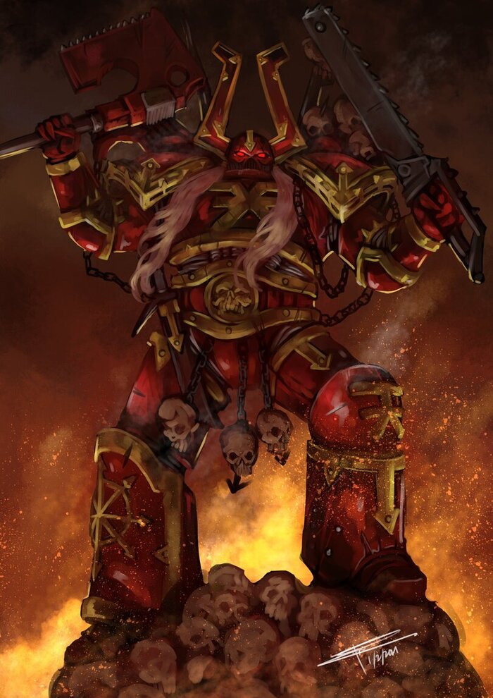 Kharn Wh Art, Warhammer 40k