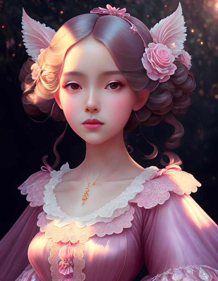 Утренняя роза