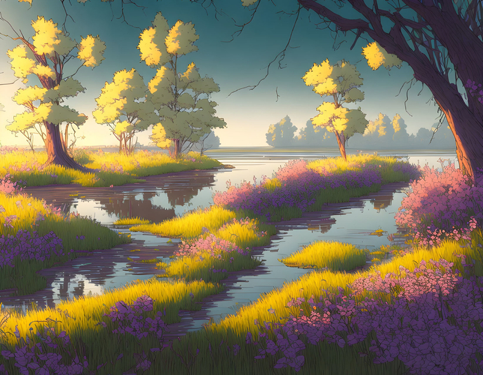 Летний берег