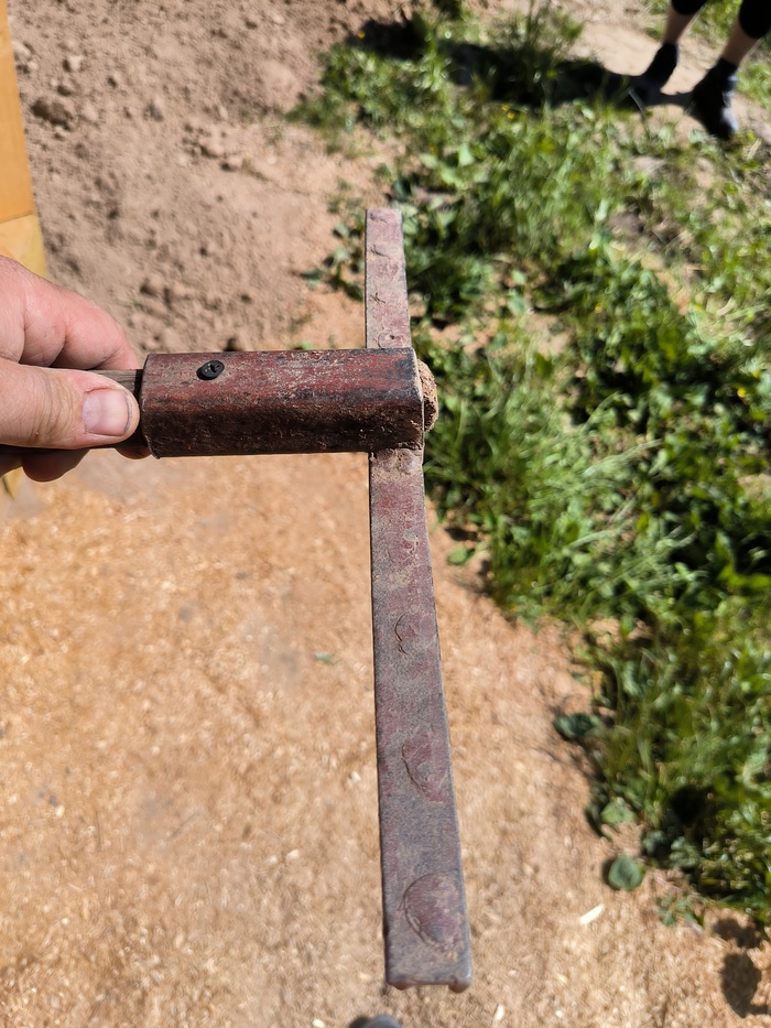 Самодельные грабли | Пикабу