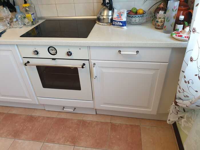 Из белого в белый. Покраска кухонных фасадов ИКЕА | Пикабу