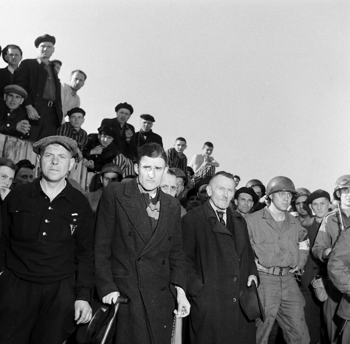 «Экскурсия» в Бухенвальд 1945 год | Пикабу