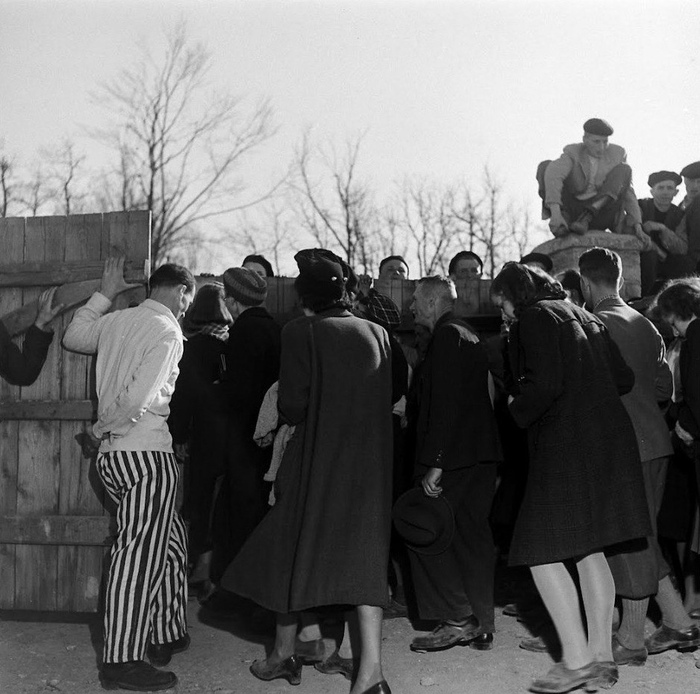 «Экскурсия» в Бухенвальд 1945 год | Пикабу
