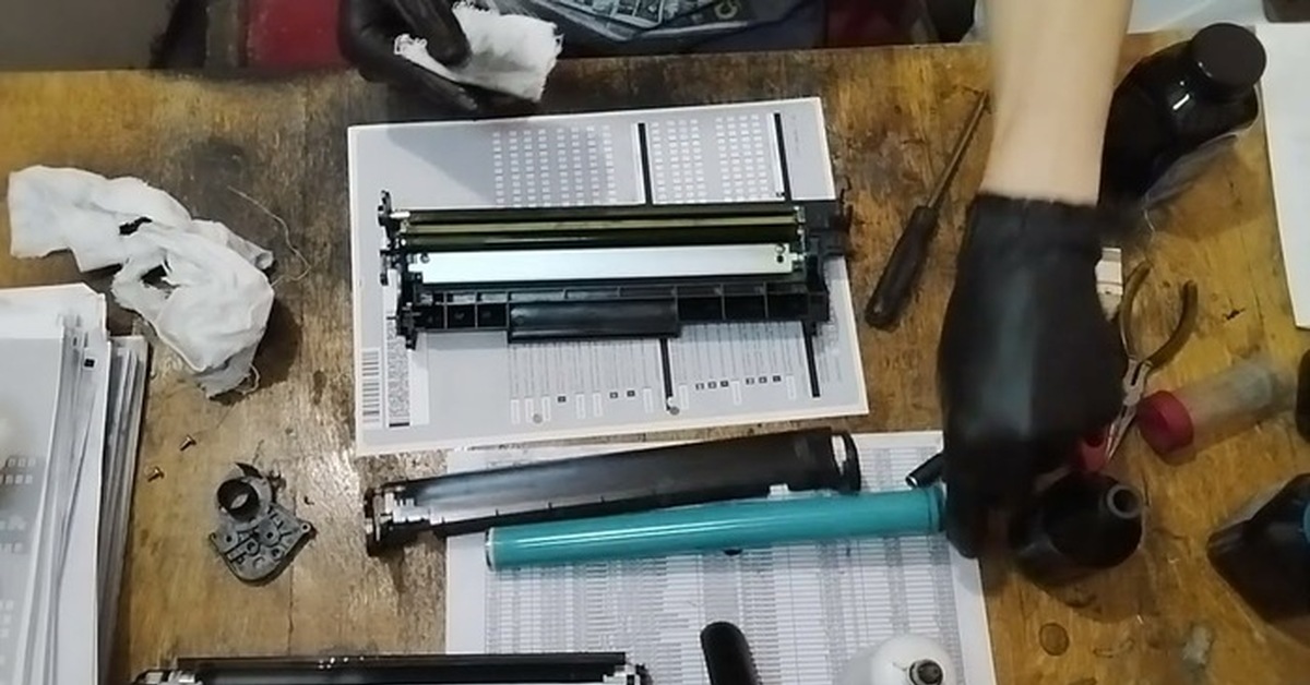 Заправка картриджа 2612a/Fx-10 | Пикабу