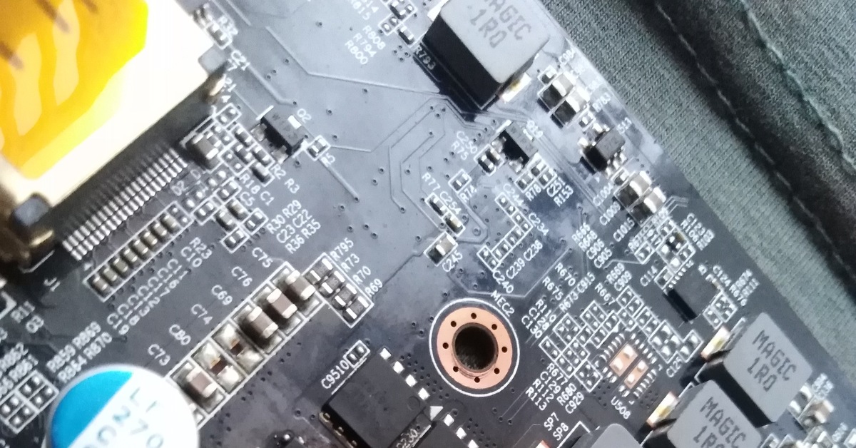 Выгорел Mosfet на видеокарте | Пикабу