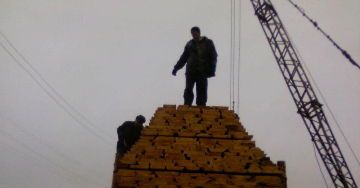 Моя работа, я - стропальщик | Пикабу