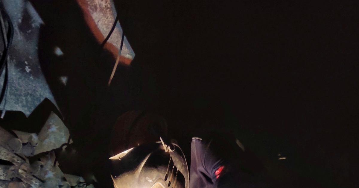 Моя работа сварщик в шахте | Пикабу