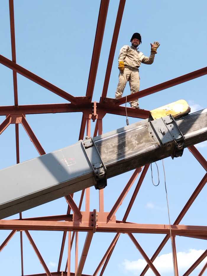 Вот и моя работа. Монтажник МК | Пикабу