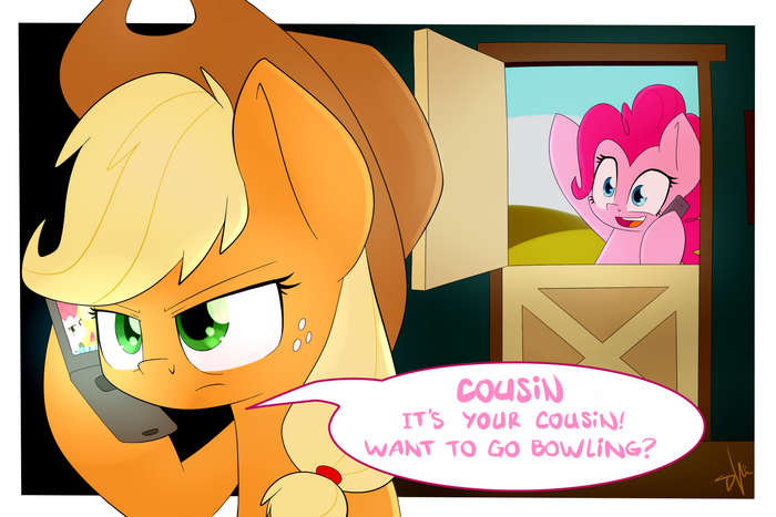 AJ! Let's go bowling! My Little Pony, Applejack, Pinkie Pie, GTA IV