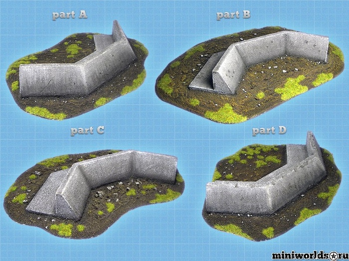 Террейн - брустверы