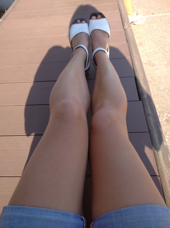 Ответ на пост «Просили флэшмоб ножек»