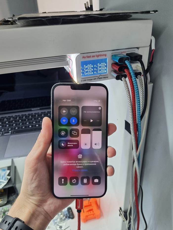 Не работает зарядка на айфоне