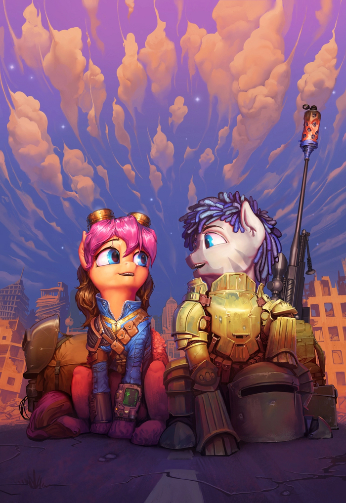   G5 My Little Pony, Fallout: Equestria, MLP G5, Sunny Starscout, Original Character