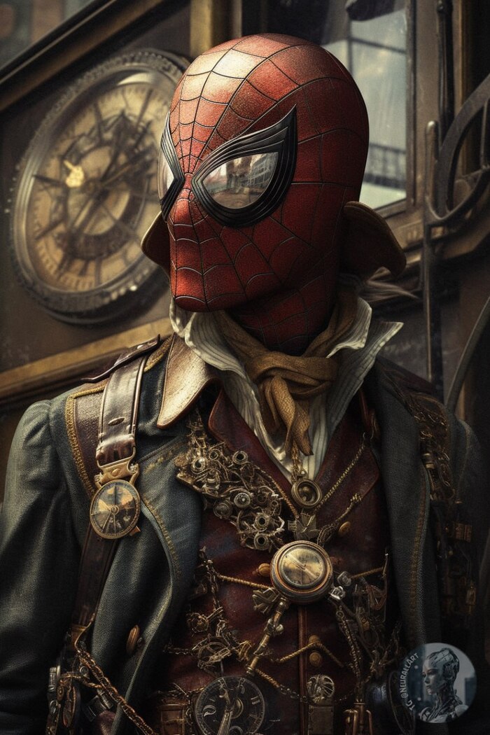  MARVEL - steampunk  , Midjourney, Stable Diffusion,  ,   , , Marvel, , -,  , , , , 