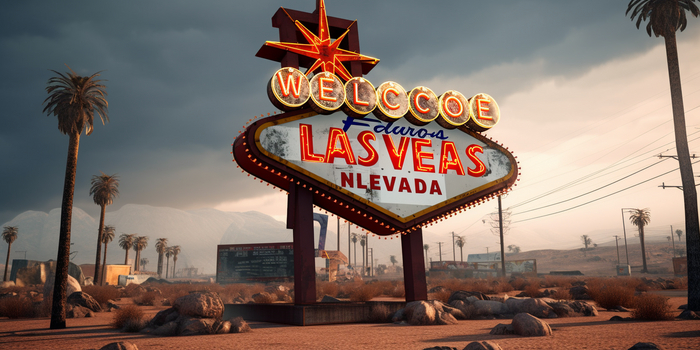 Пейзажи Нью Вегаса Midjourney, Арты нейросетей, Fallout: New Vegas, Fallout, Постапокалипсис, Длиннопост