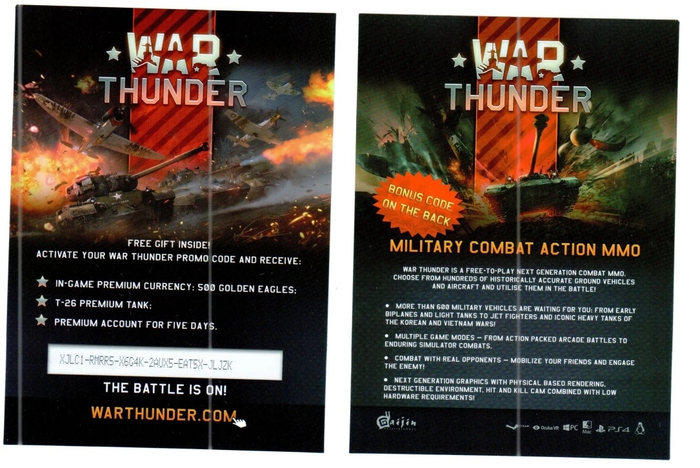    WAR THUNDER War Thunder, , 