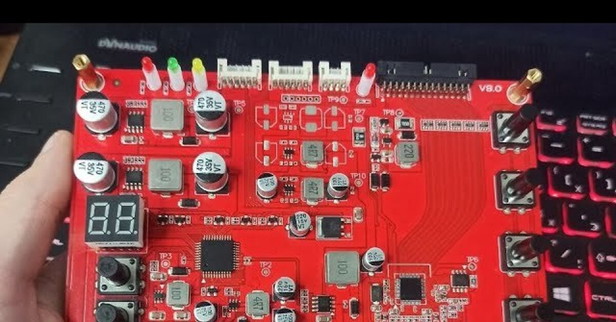 Небольшой реверс инженеринг LVDS LCD TESTER | Пикабу