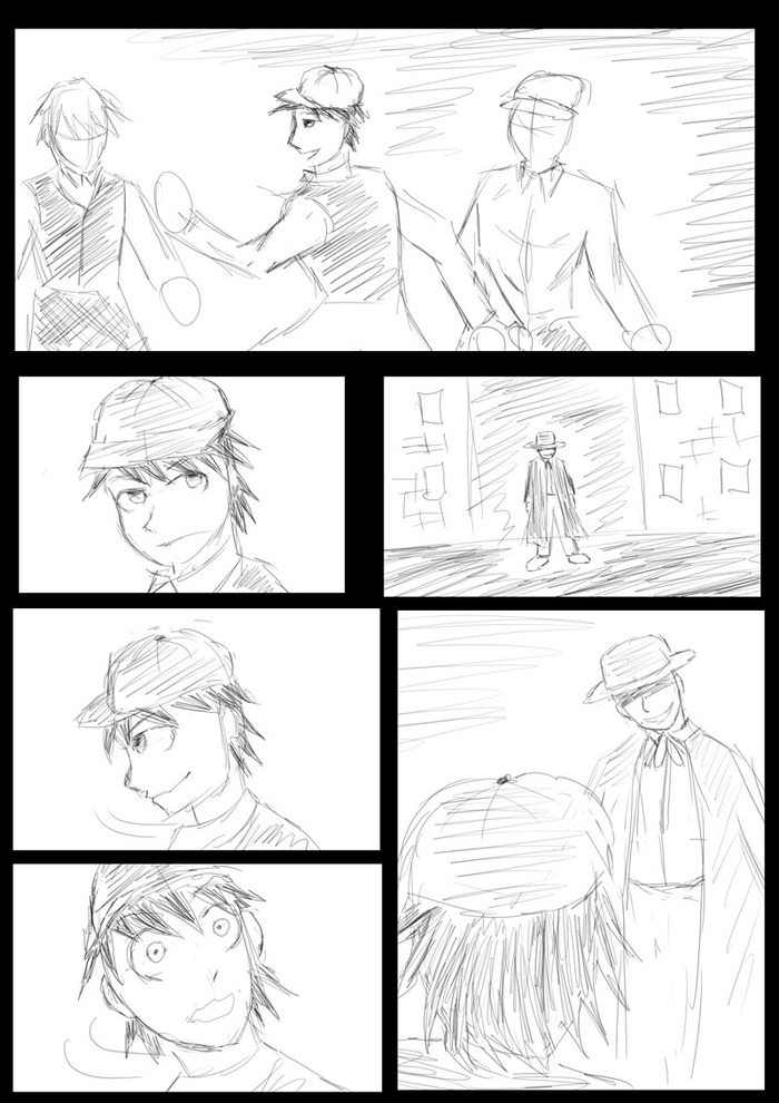 А что за дверью? Часть 3 Комиксы, Авторский комикс, Детектив, Длиннопост