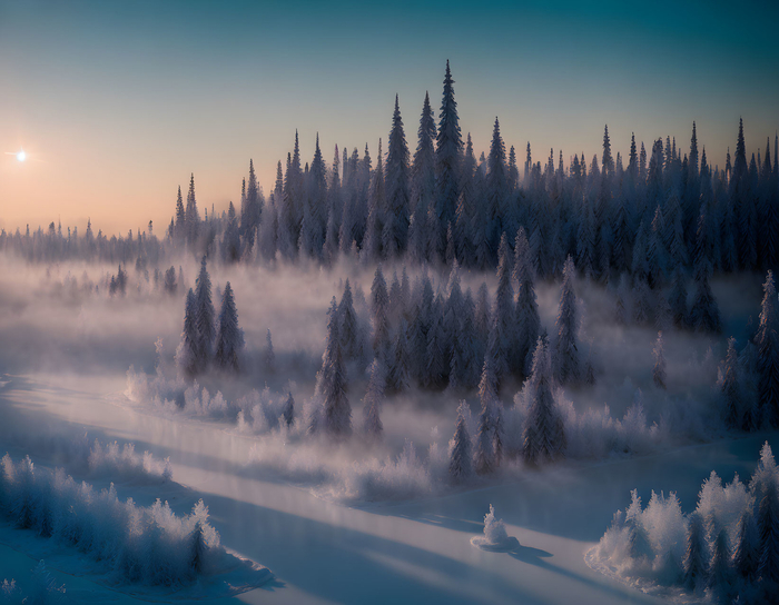 Холодное утро