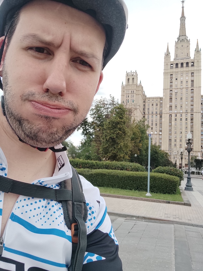 Посетить семь сталинских высоток и загадать желание Путешествия, Велосипед, Велосипедист, Желание, Сталинская высотка, Длиннопост