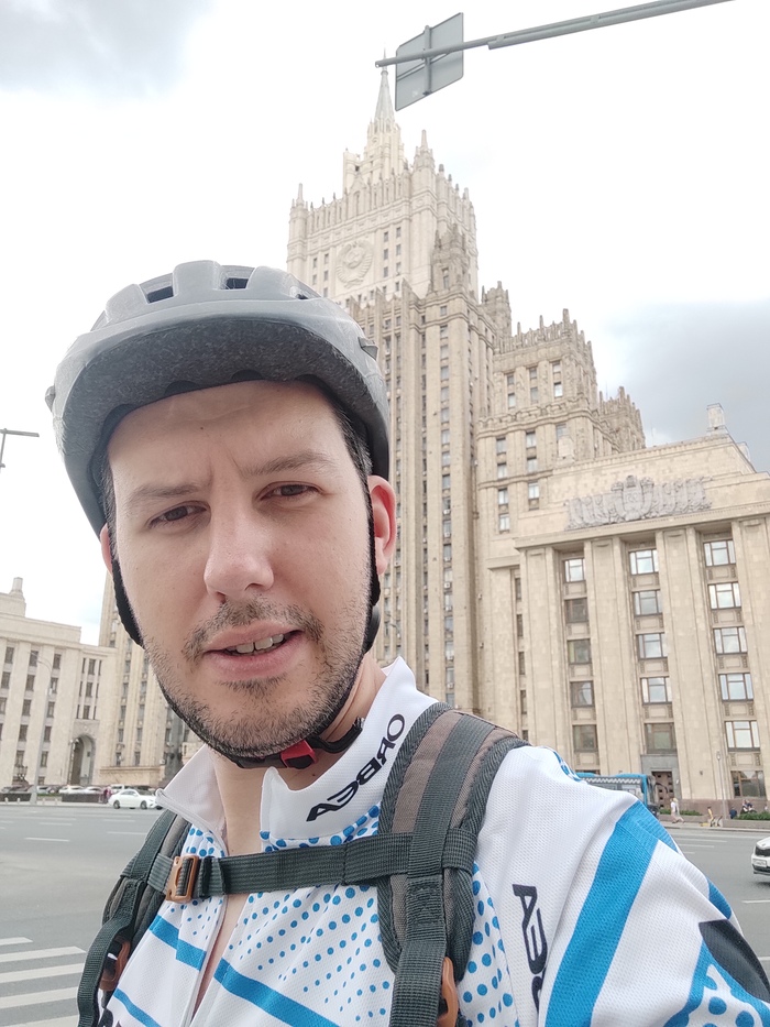 Посетить семь сталинских высоток и загадать желание Путешествия, Велосипед, Велосипедист, Желание, Сталинская высотка, Длиннопост