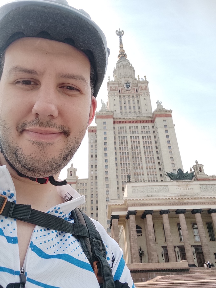 Посетить семь сталинских высоток и загадать желание Путешествия, Велосипед, Велосипедист, Желание, Сталинская высотка, Длиннопост