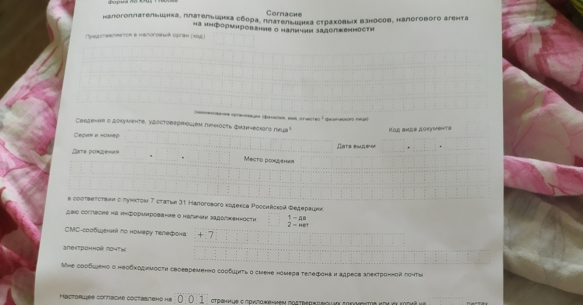 Кто-нибудь видел образец заполнения актуальной формы по кнд 1160068 ...