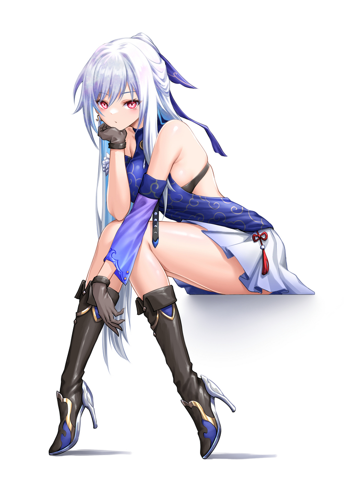  Anime Art, Honkai: Star Rail, Jingliu (Honkai: Star Rail), Royboy