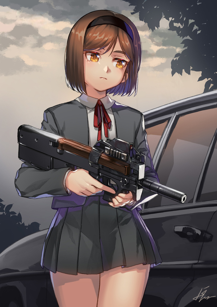  Kws, , , Anime Art, Gunslinger Girl