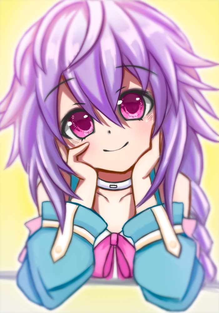 Pururut Anime Art, Hyperdimension Neptunia, Neptunia, Pururut, Plutia