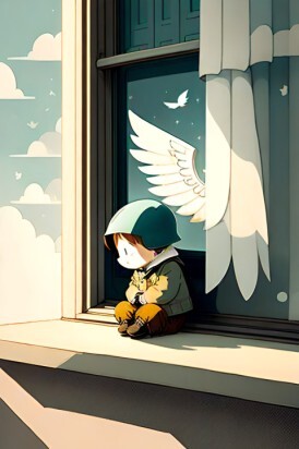 У меня на окошке