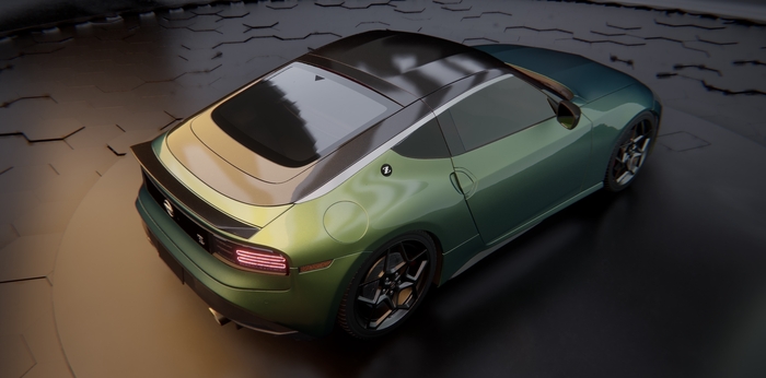 Nissan model Z 3D моделирование, Авто, Nissan, 3D, Длиннопост