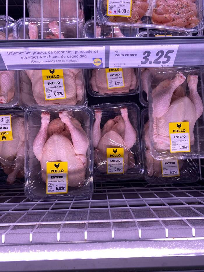 Цены на продукты в Испании. Мясо Мясо, Продукты, Цены, Экономия, Испания, Жизнь за границей, Длиннопост
