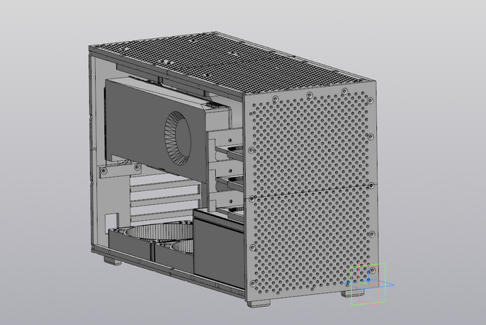 Корпус для пк на 3д принтере Своими руками, 3D, 3D моделирование, 3D печать, Длиннопост, Рукоделие с процессом
