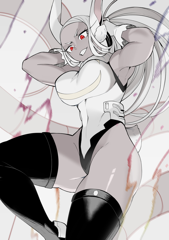  (-) Boku no Hero Academia, Miruko, Anime Art, , , , Bunny Ears, Animal Ears, Koyap, 