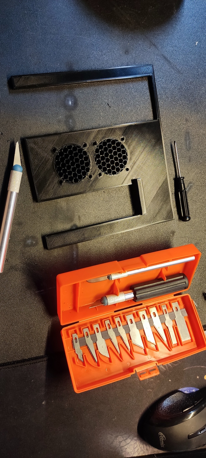 Корпус для пк на 3д принтере Своими руками, 3D, 3D моделирование, 3D печать, Длиннопост, Рукоделие с процессом