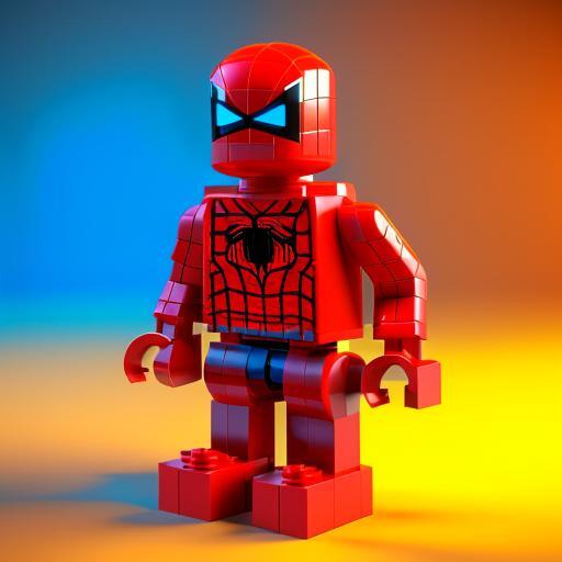 Создал своих любимых персонажей детства в LEGO | Пикабу