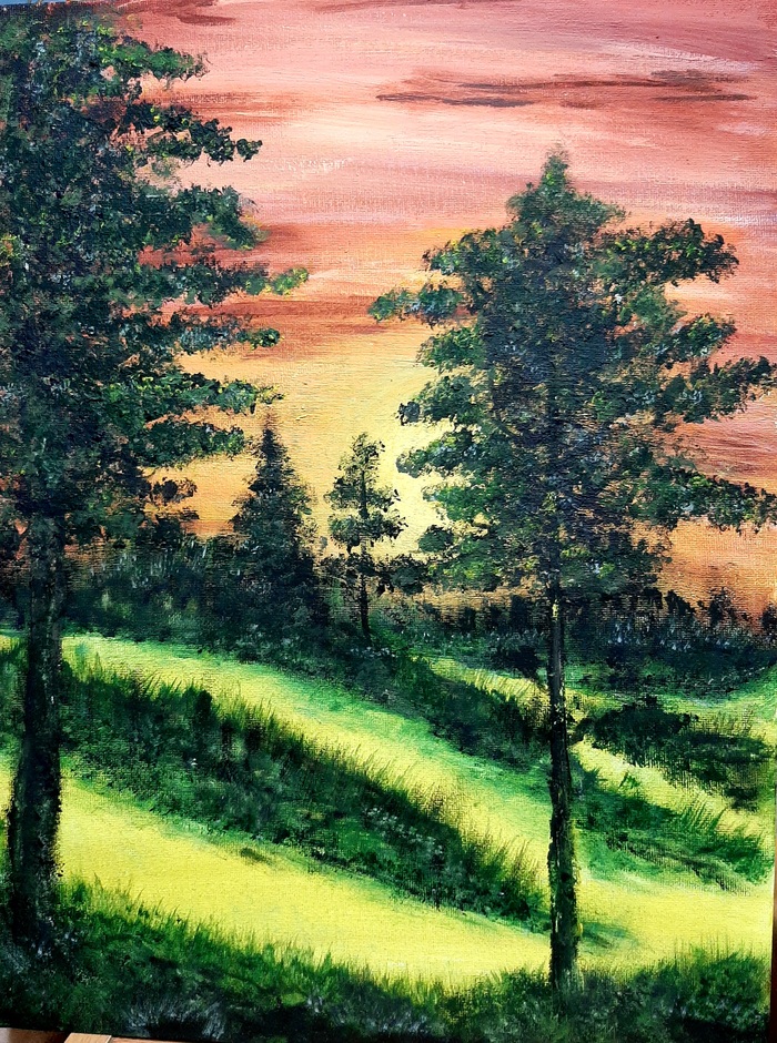 Жёлтое и зелёное