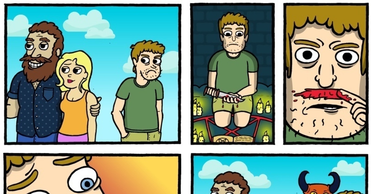 Мем про бороду. Комикс про бороду. Комиксы смешные ситуации. Мем комикс. С бородой и без комикс