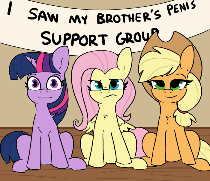  My Little Pony, Twilight Sparkle, Fluttershy, Applejack, Tjpones, MLP Edge