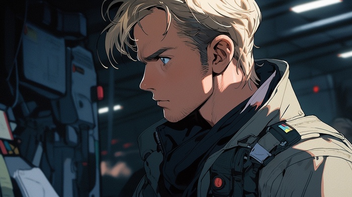1690265059130998616 Usuario de la IA midjourney creo imágenes a partir de la película Alien de 1985 en versión Anime y este fue el resultado