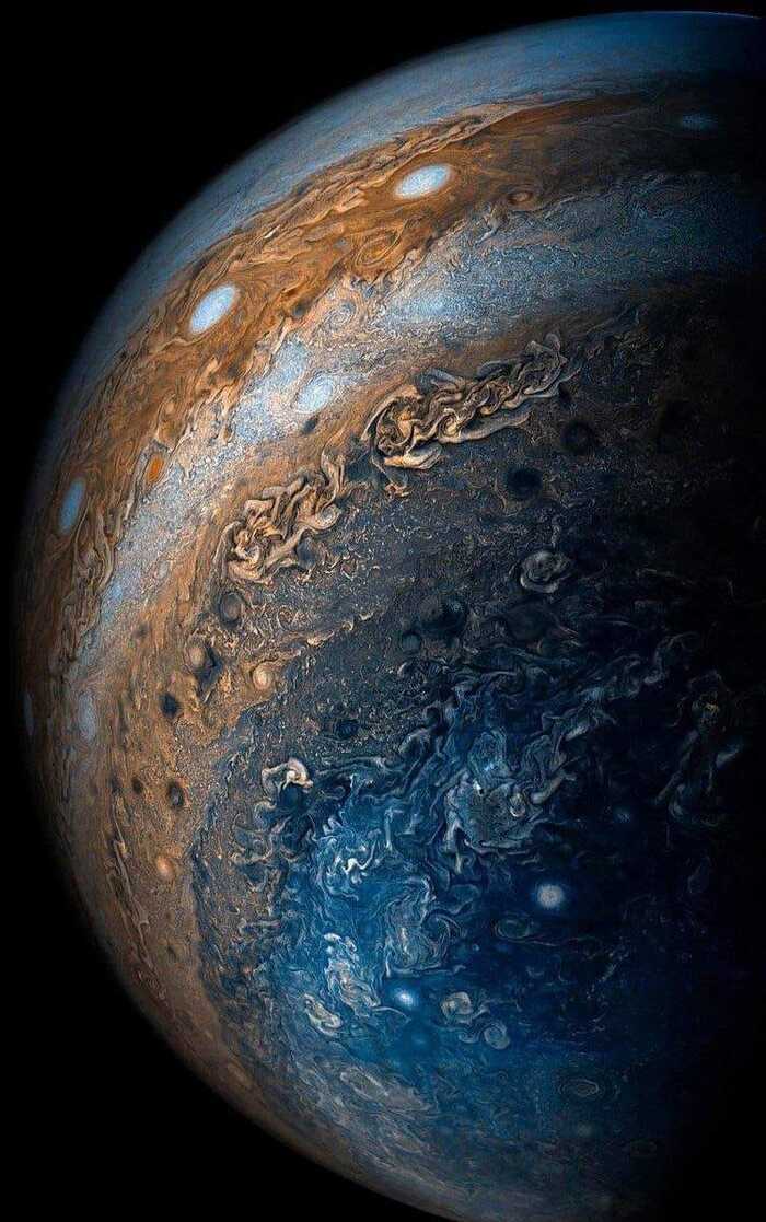 Снимок Юпитера от NASA | Пикабу